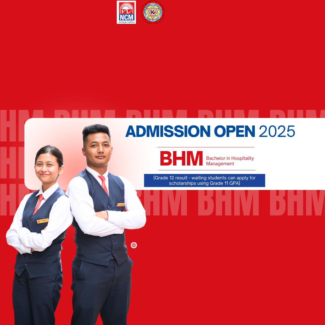 Admission Open for 2025 Bachelor in Hospitality Management (BHM ...